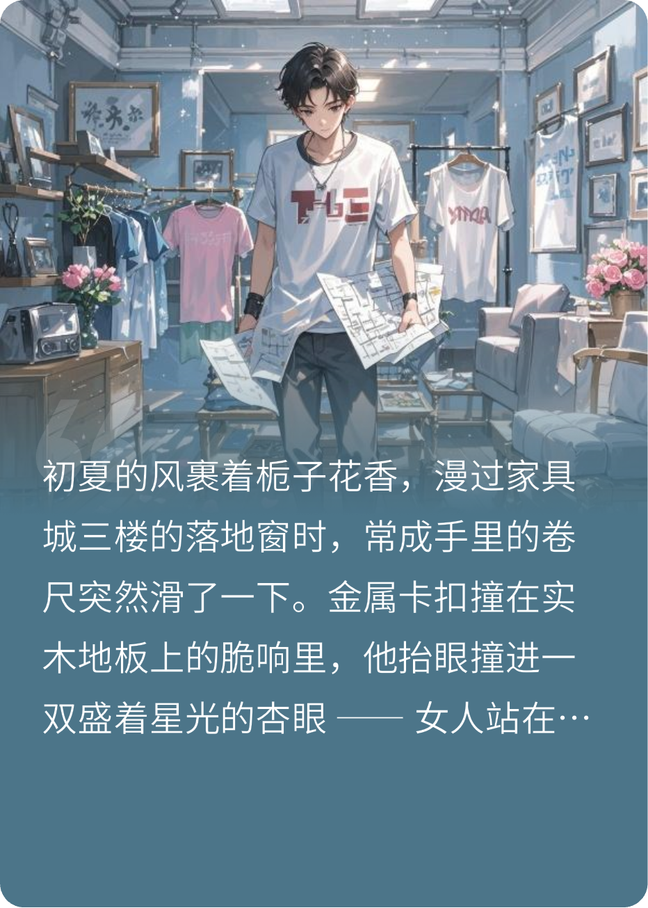 爱上双胞胎女神：我开始量家具