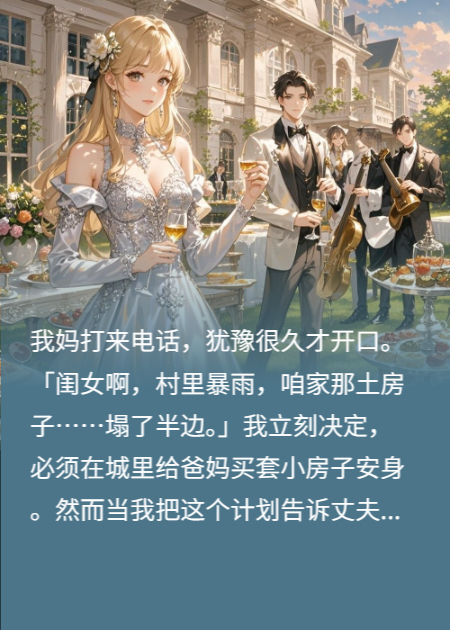 老公拒绝给我爸妈买房，我让他身败名裂