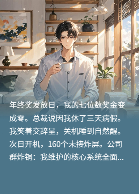 年终奖归零后我摆烂，整个集团求我别关机