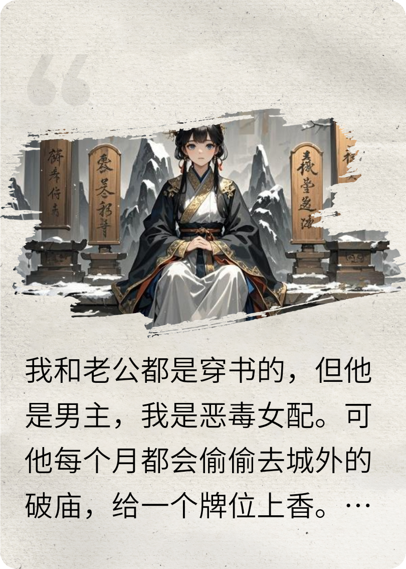 全家牌位：我替穿书男主尽孝心