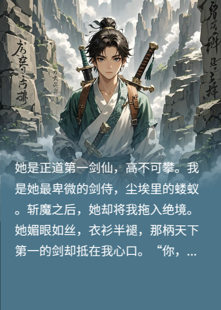 冰山剑仙求我爱她，解毒后她上瘾了