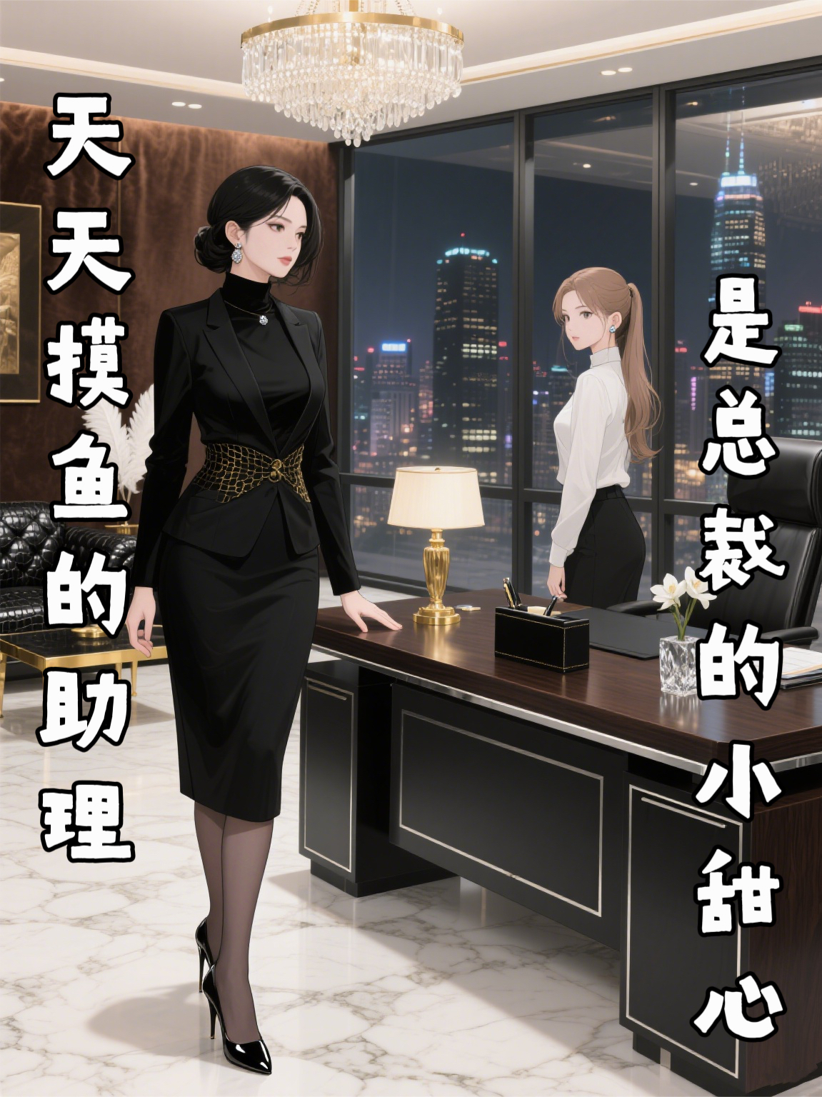 天天摸鱼的助理，是总裁的小甜心【GL】