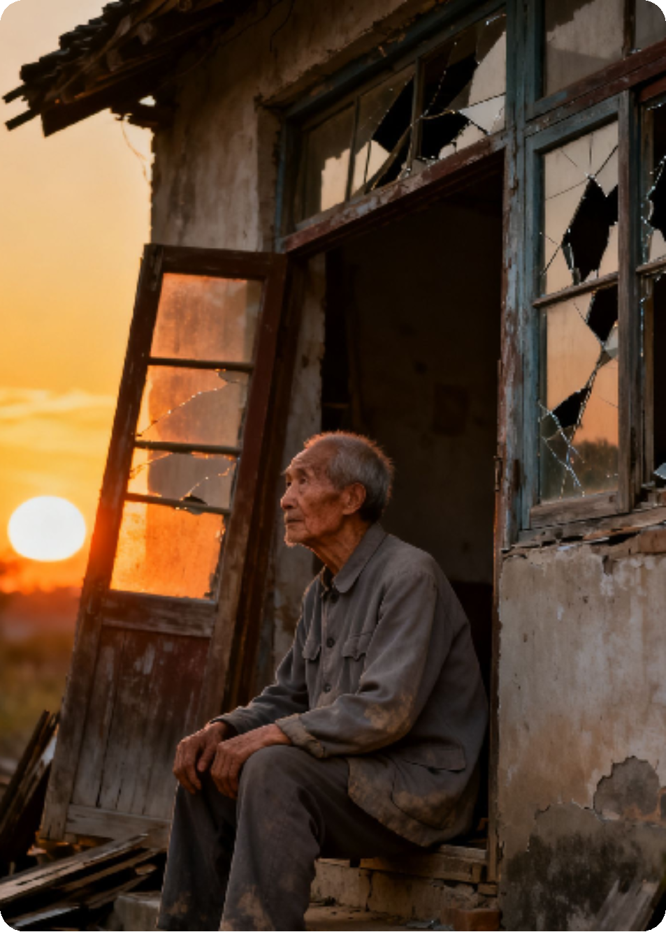 《黄土无言》那个聋大爷