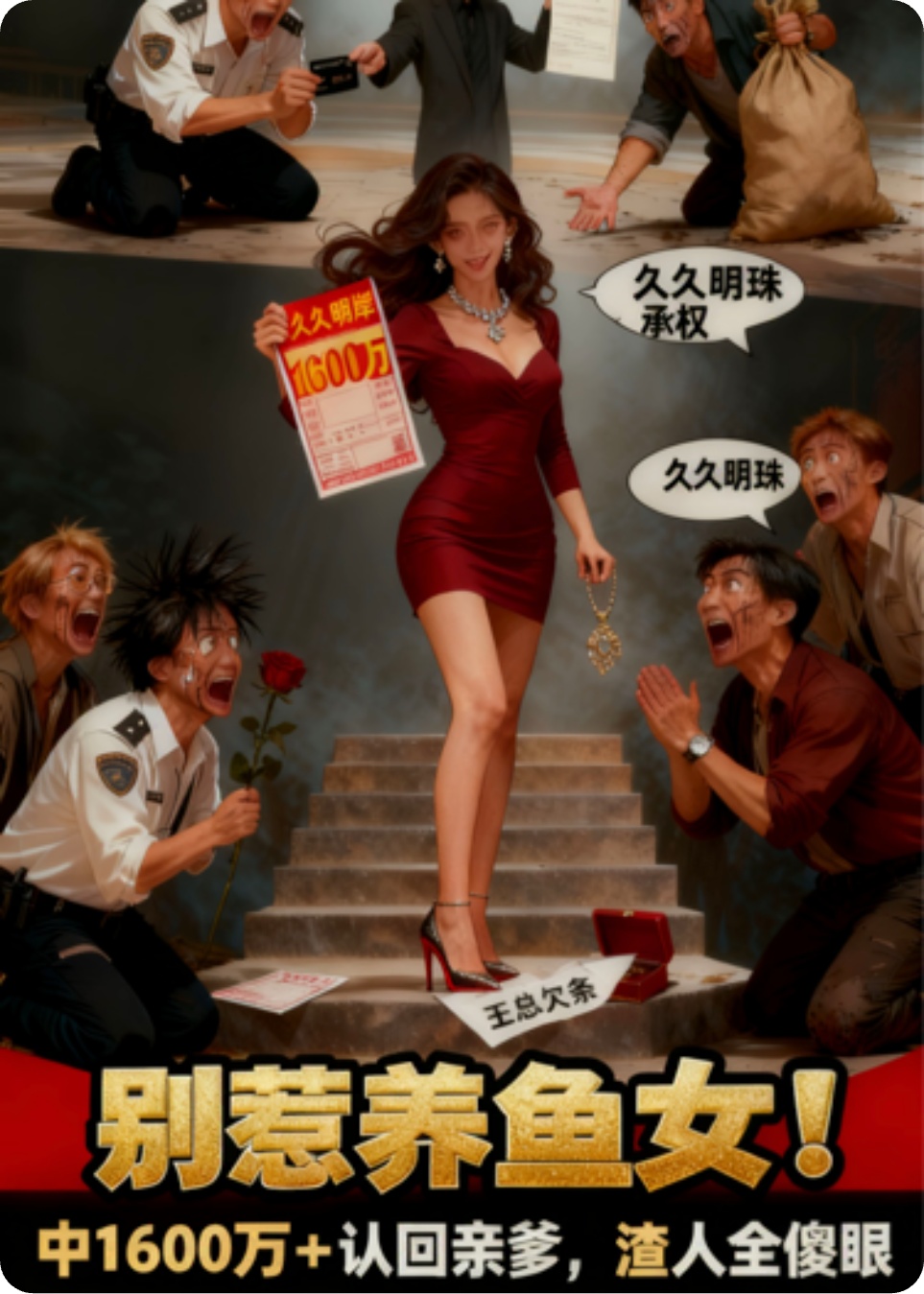 鱼塘炸穿那天，我揣着1600万彩票杀疯了