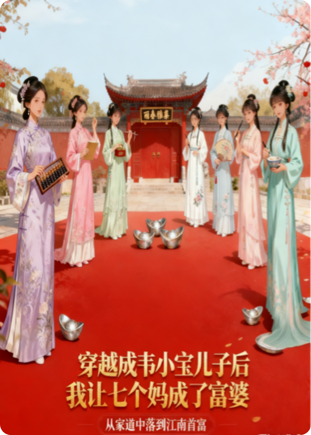 穿越成韦小宝儿子后我让七个妈成了富婆