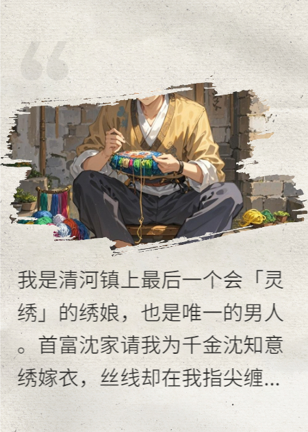 我绣的嫁衣会流血