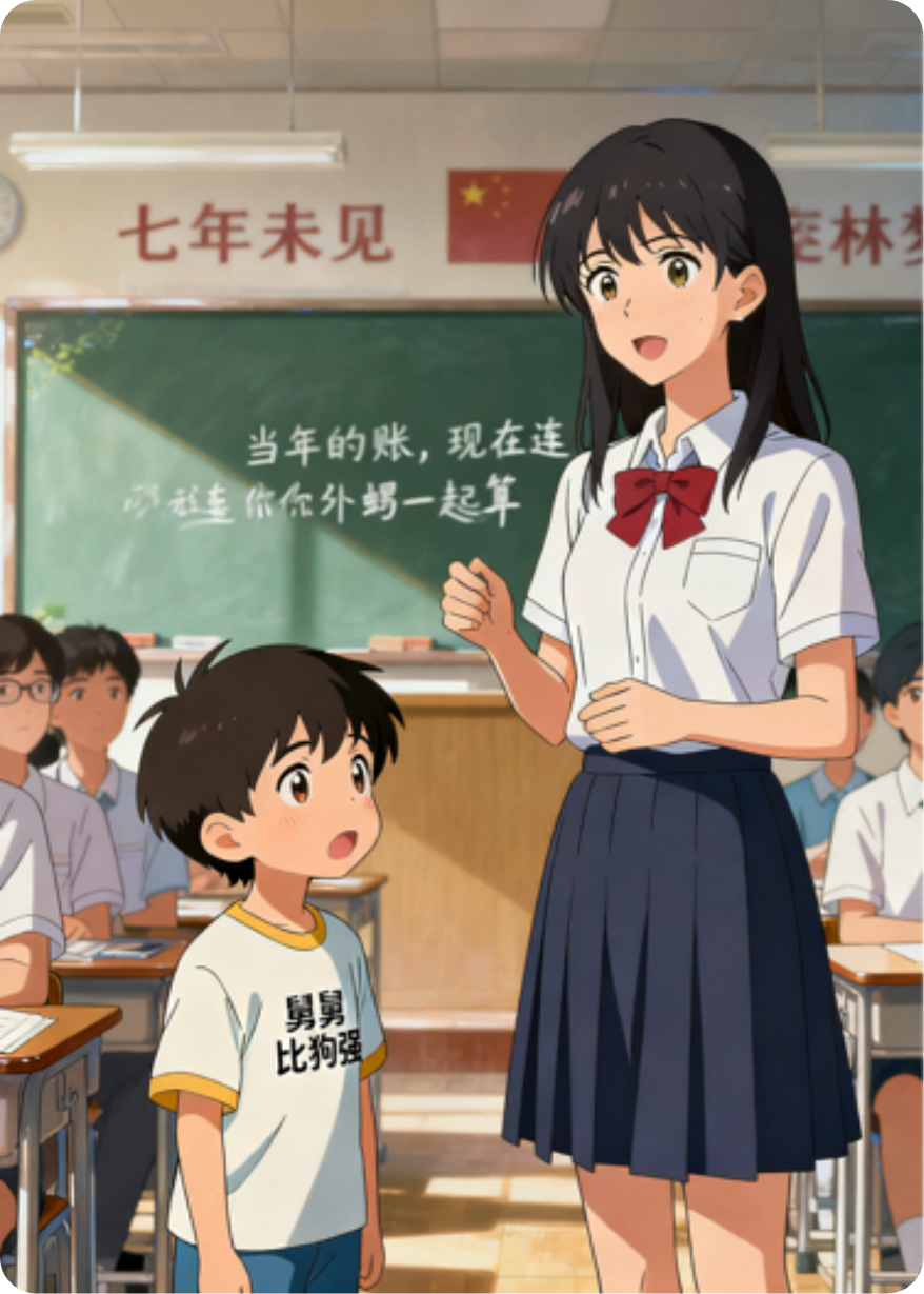 家长会撞上前女友：我的外甥要完了