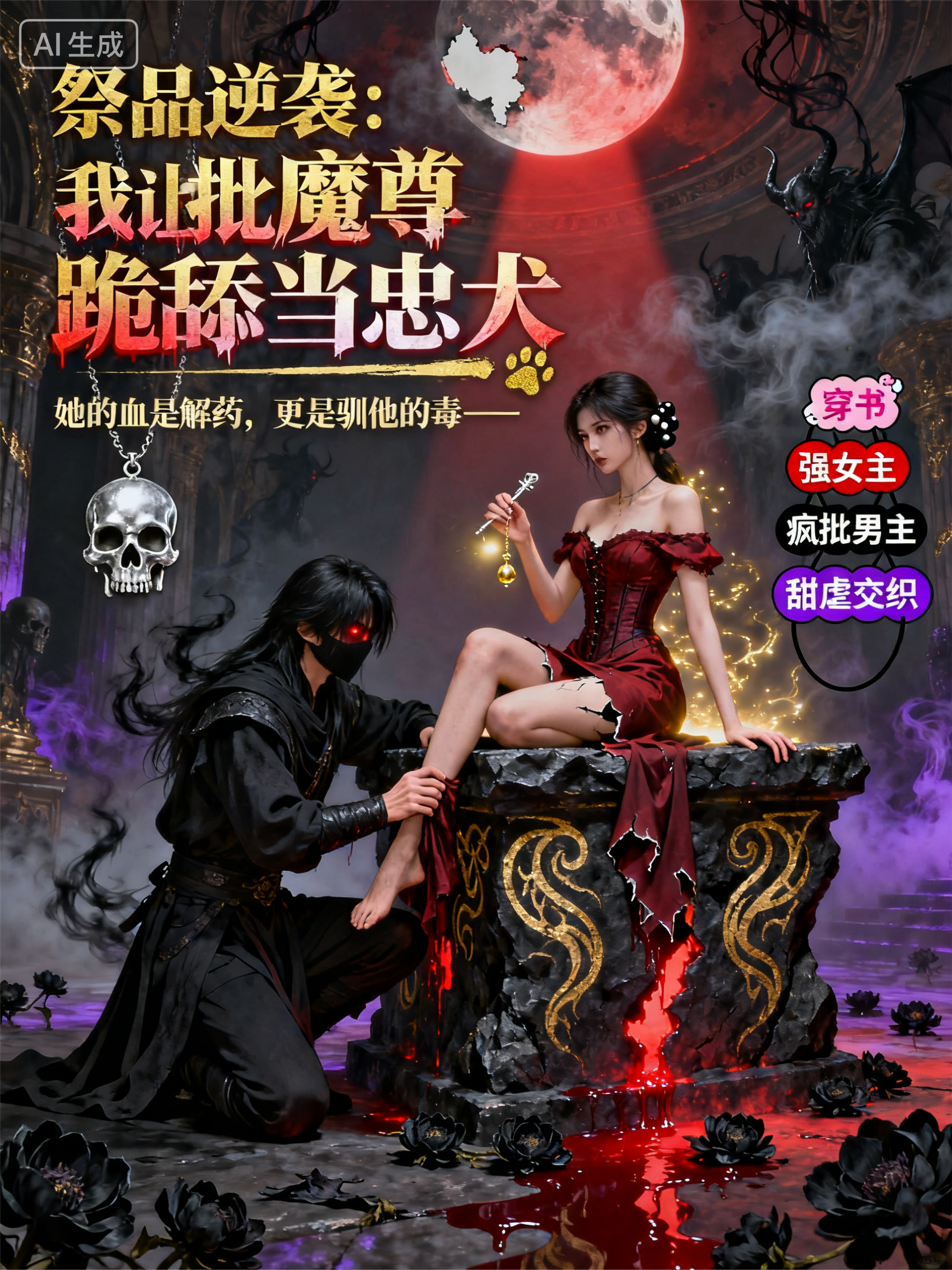 祭品逆袭：我让疯批魔尊跪舔当忠犬