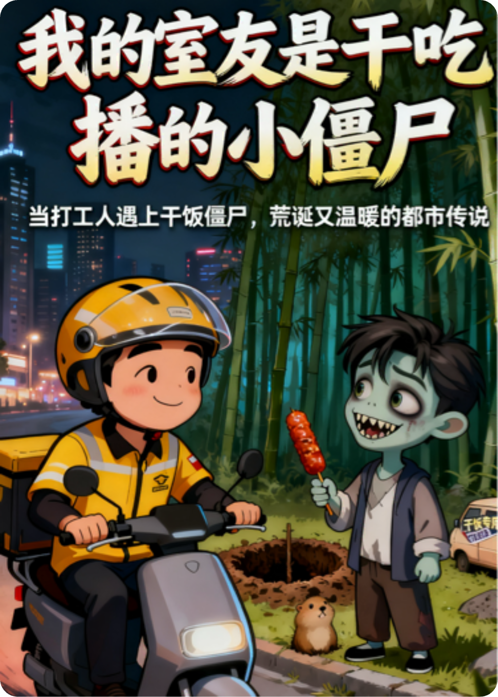 我的室友是干吃播的小僵尸