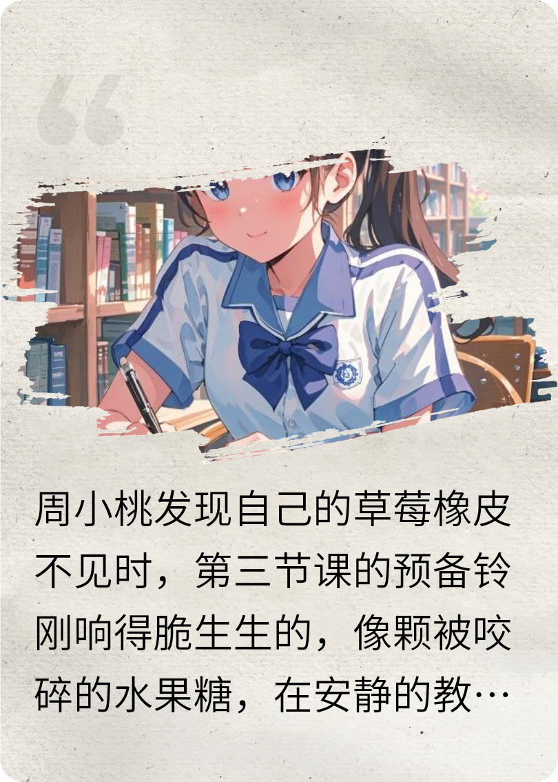 橡皮与薄荷味