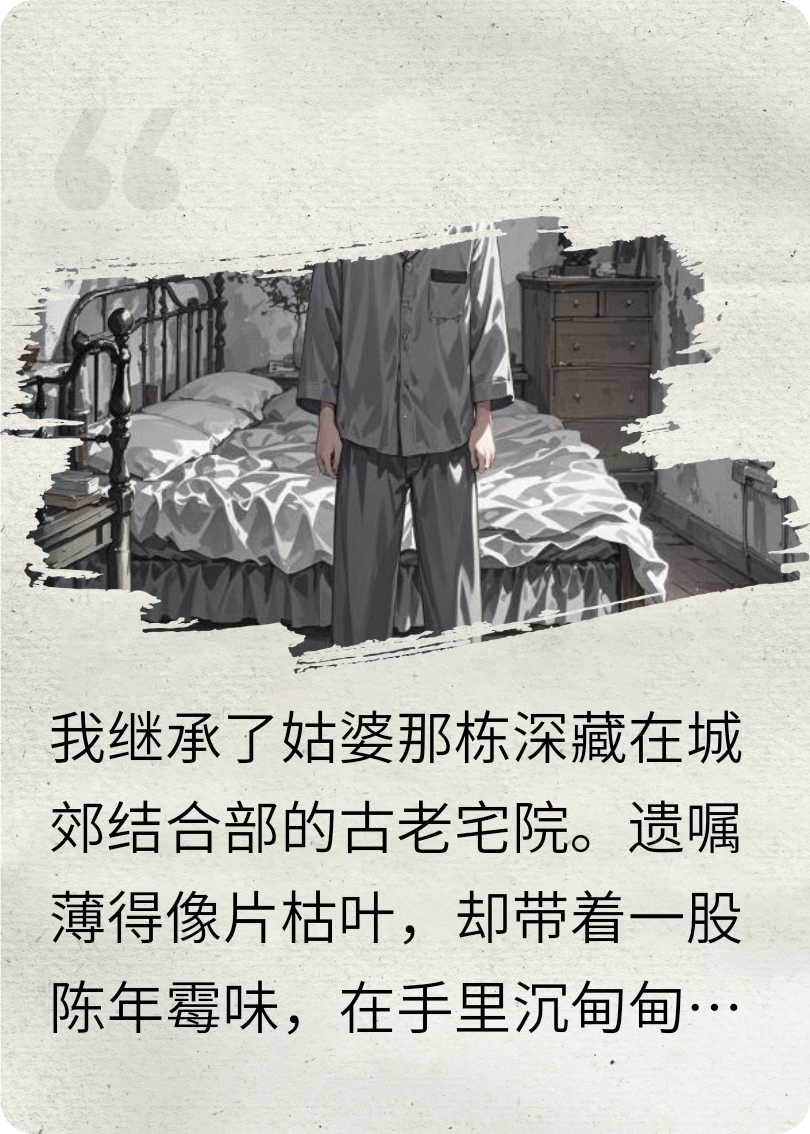 别开门，她在镜子里
