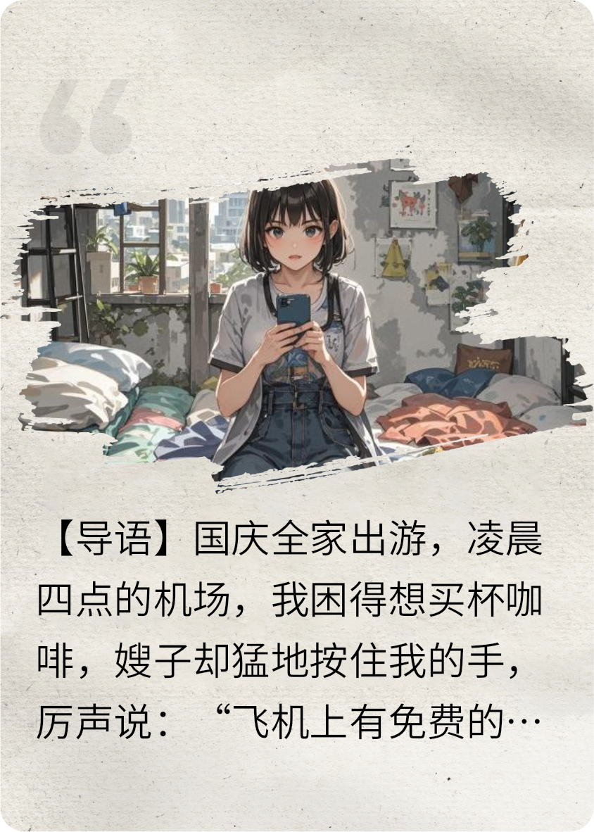 嫂子逼我穷游，我断卡送她破产