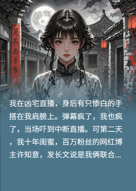 直播撞鬼后，造谣我的人一个个都死了