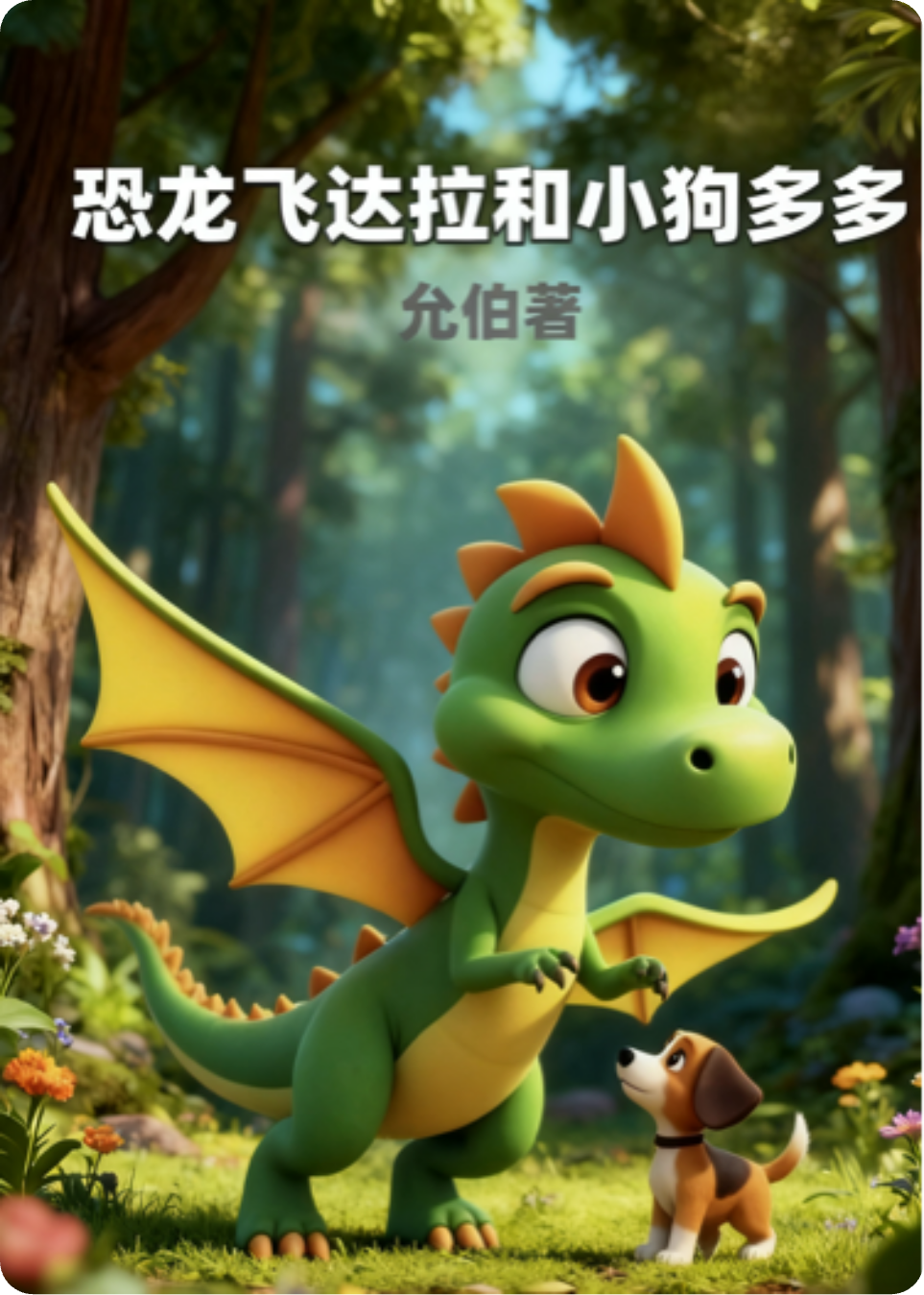 恐龙飞达拉和小狗多多