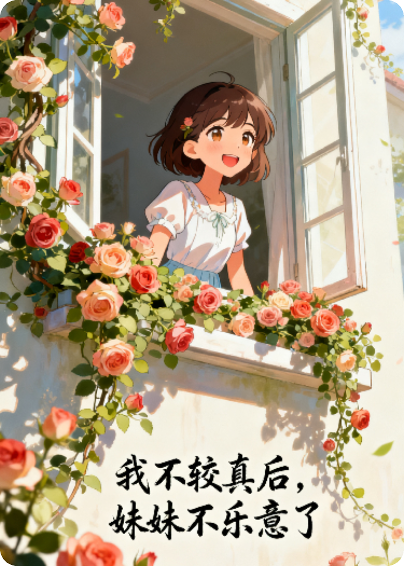 我不较真后，妹妹不乐意了