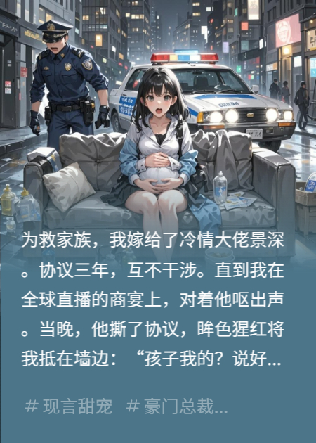 直播孕吐后，冷情协议夫他全球悬赏安胎药