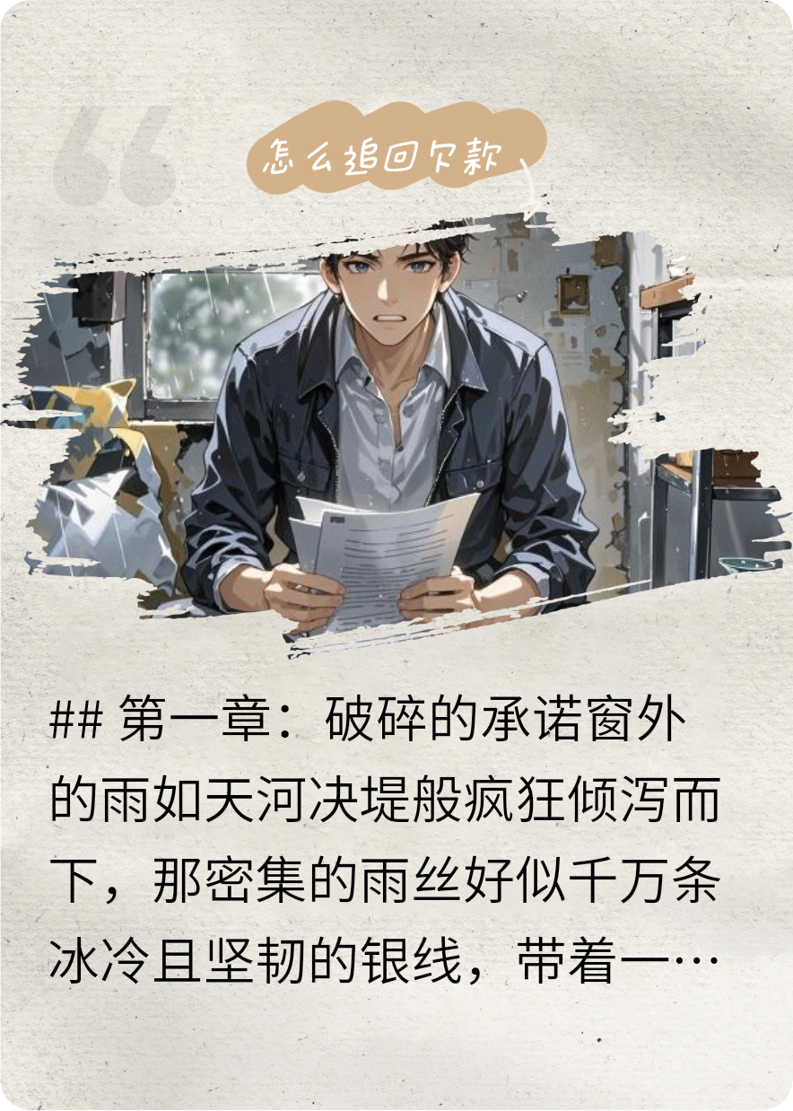 用合法手段追回3000元欠款