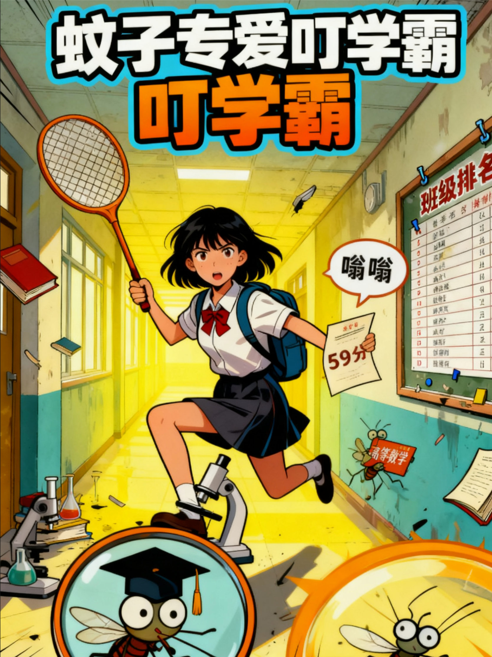 蚊子专爱叮学霸