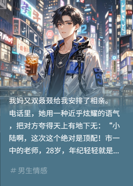 相亲对象是班主任，她教书我育人！