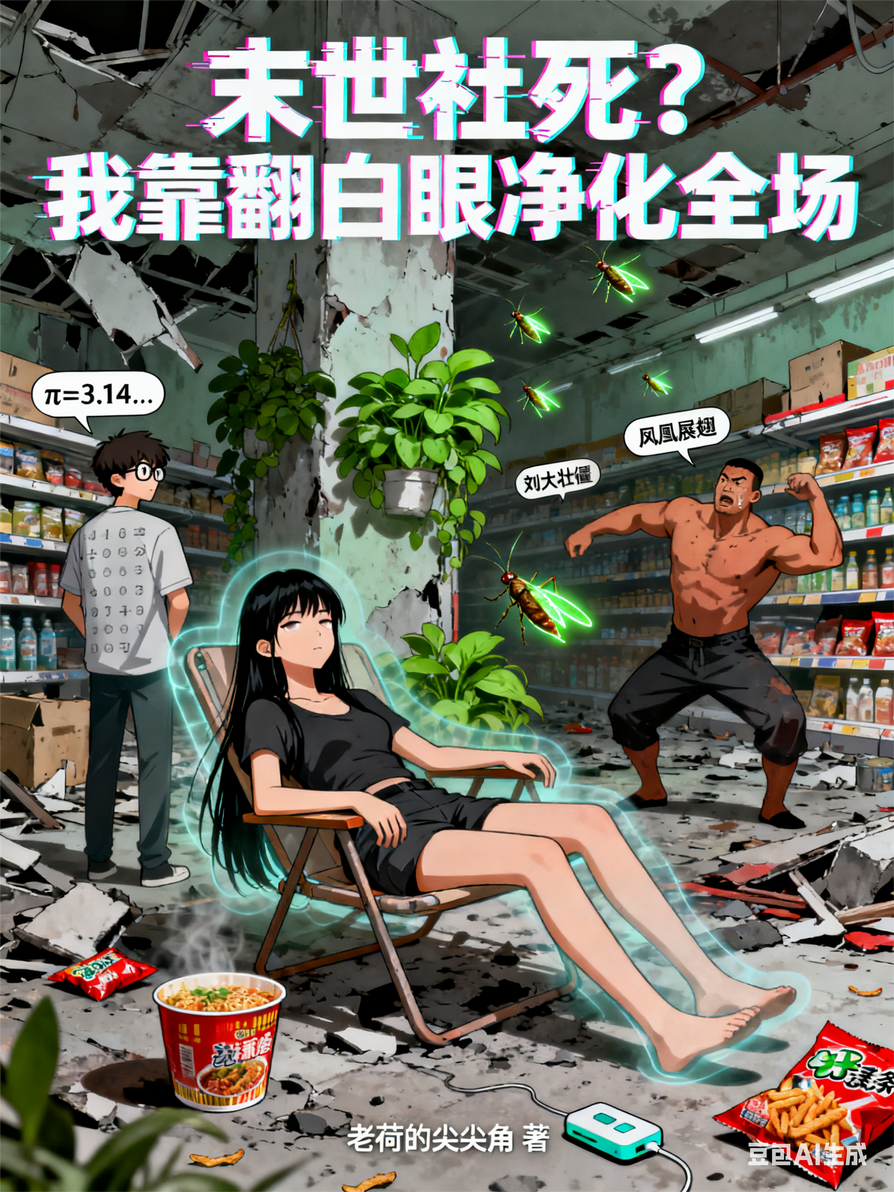 末世社死？我靠翻白眼净化全场
