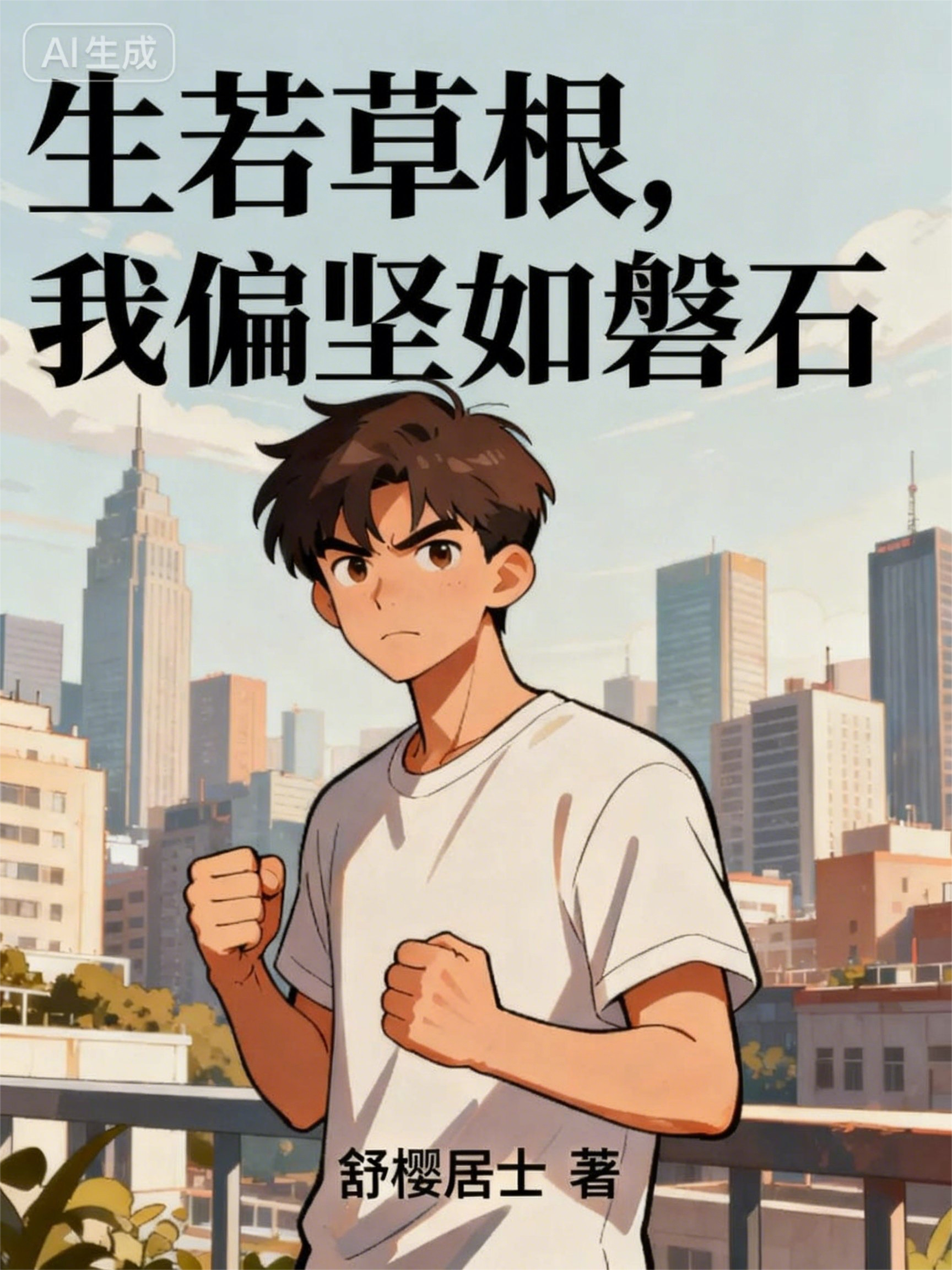 生若草根，我偏坚如磐石
