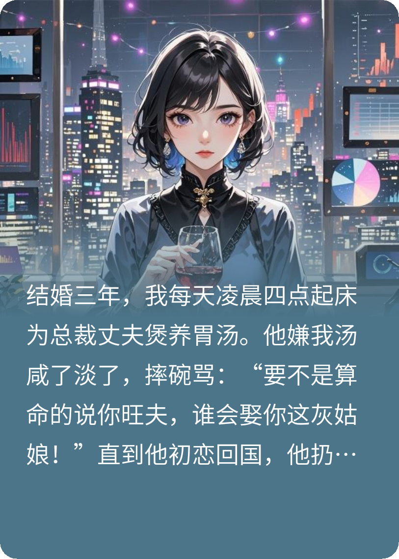 离婚当天，总裁全家给我陪葬
