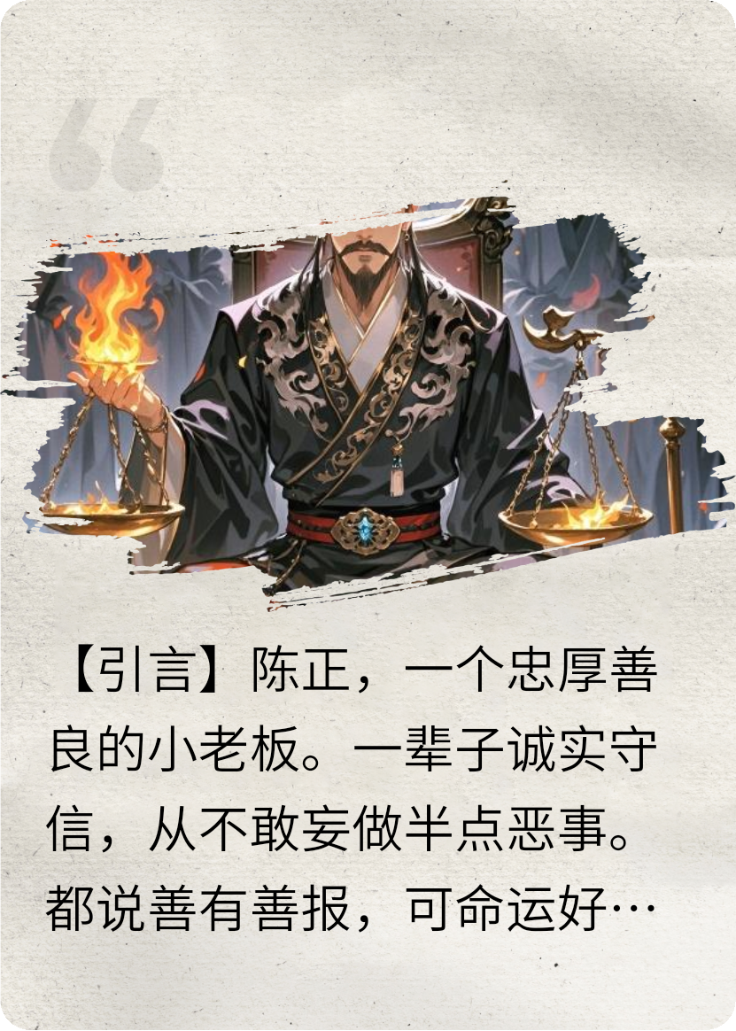 生前被奸商害命，死后重生做了阎罗王挨个复仇