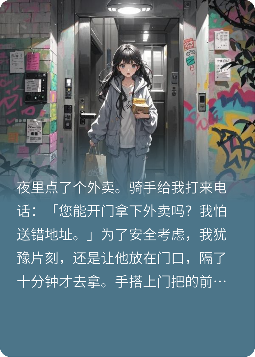 被外卖小哥盯上后，我成功反杀