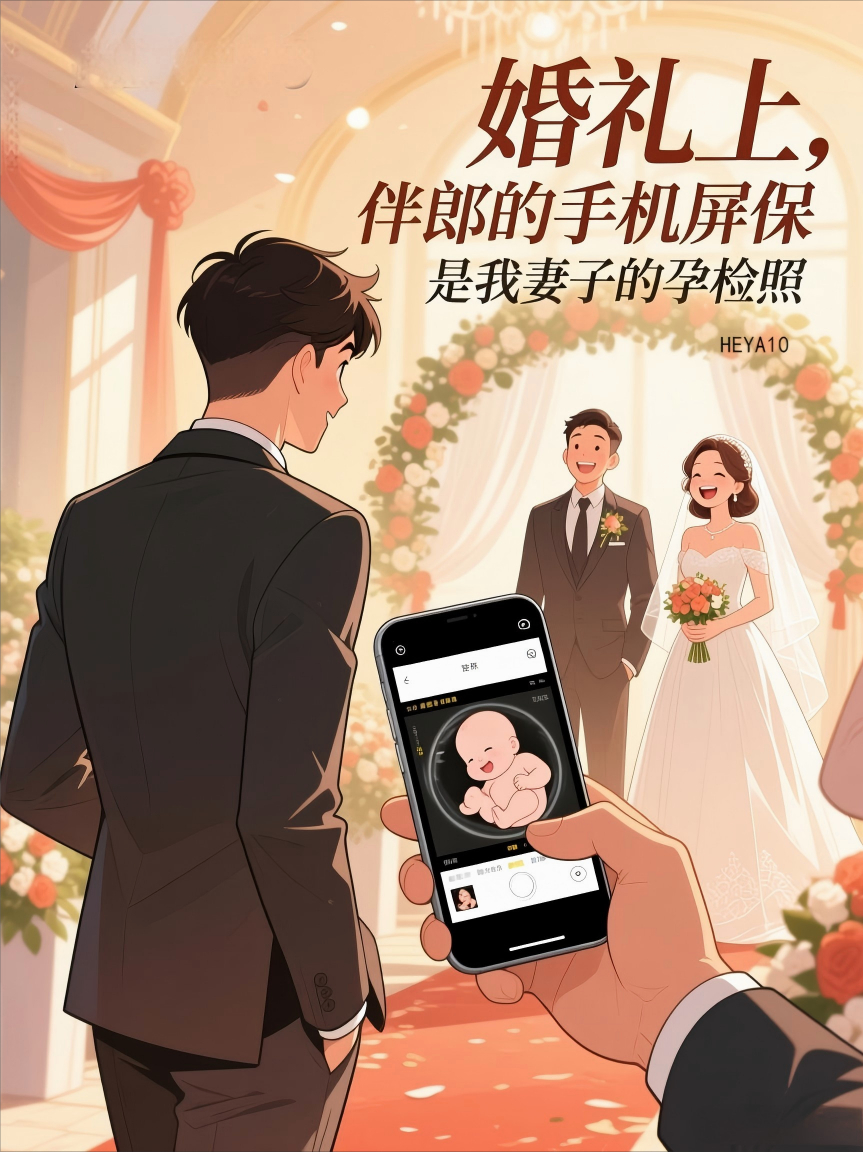 婚礼上，伴郎的手机屏保是我妻子的孕检照