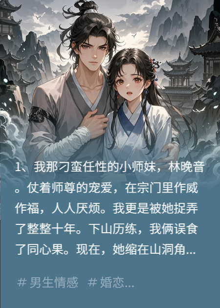 说好是解毒，小师妹怎么上瘾了