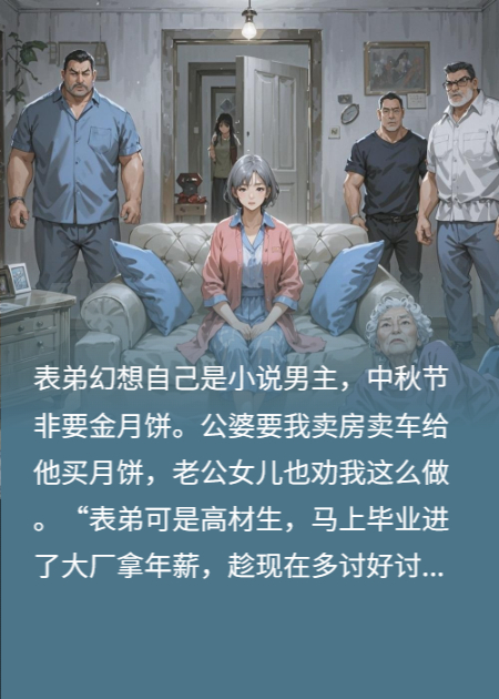 给自称男主的表弟买金月饼后，全家悔疯了