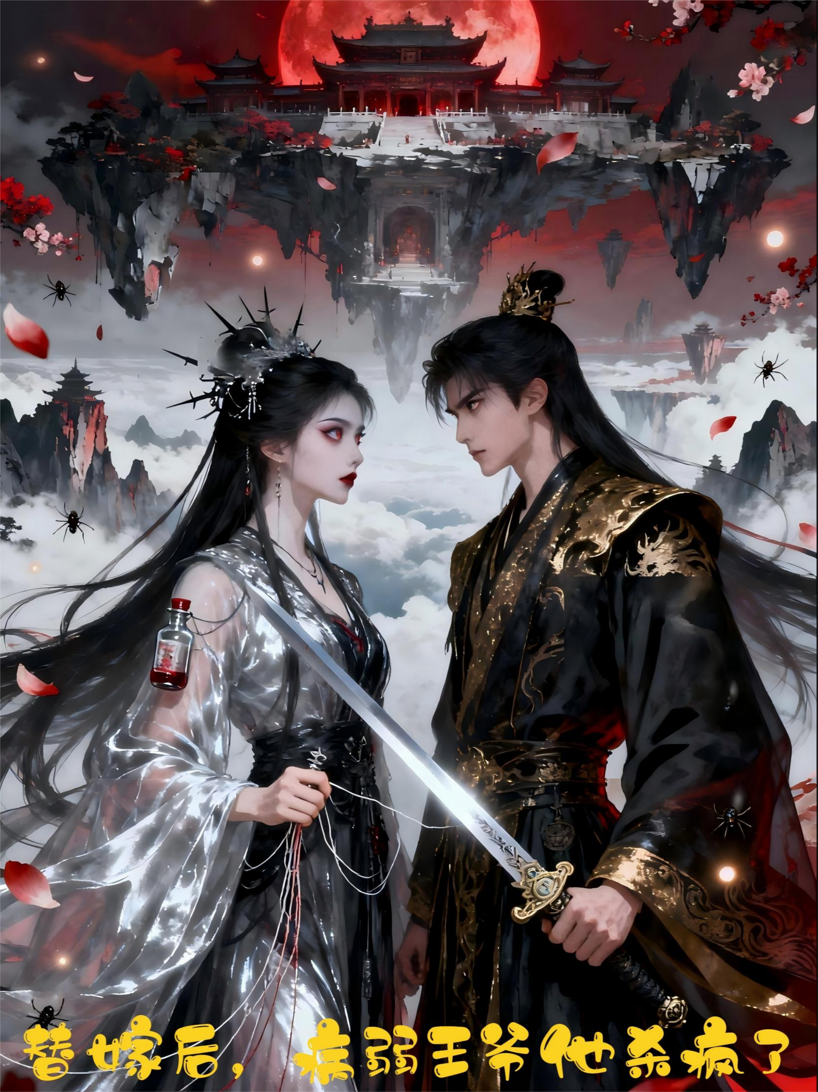 替嫁后，病弱王爷他杀疯了