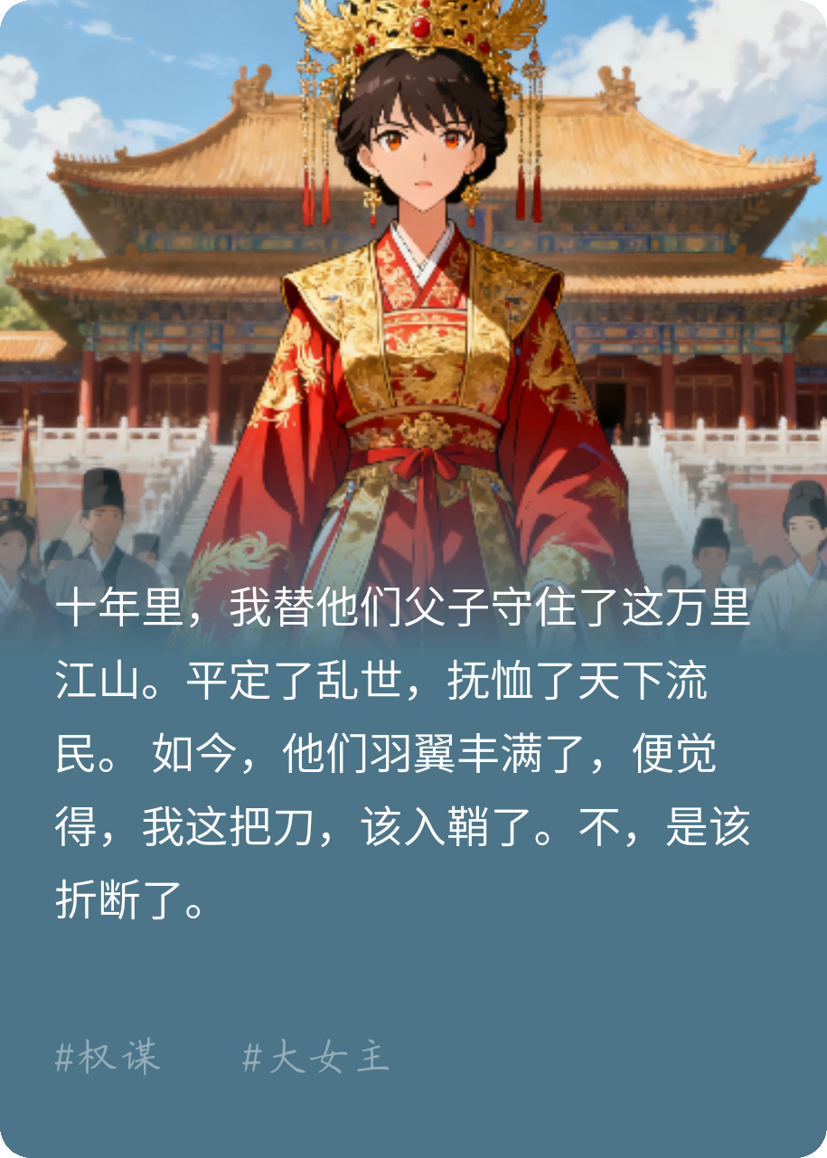摄政王要我交权，我转身嫁给了他爹