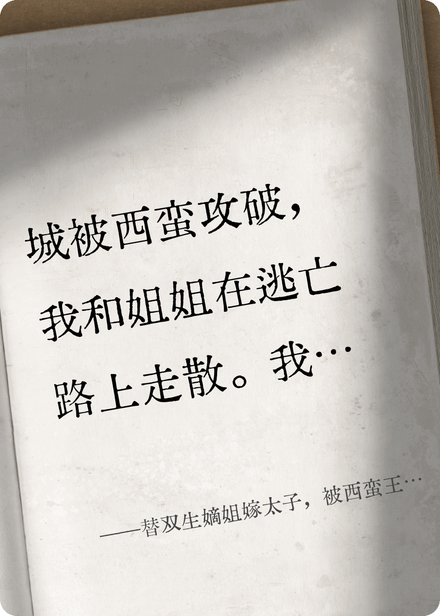 替双生嫡姐嫁太子，被西蛮王抢婚了