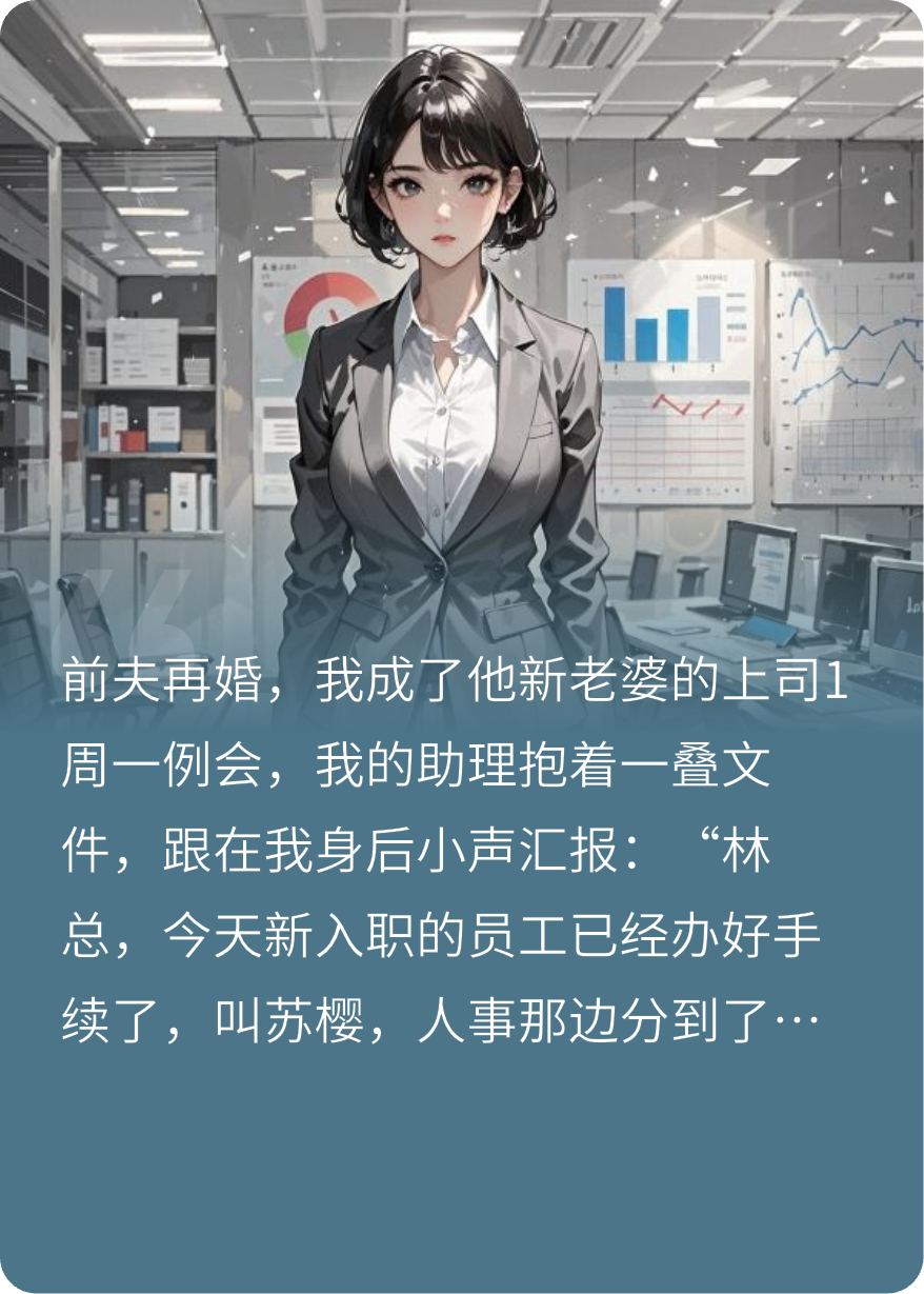 前夫再婚，我成了他新老婆的上司