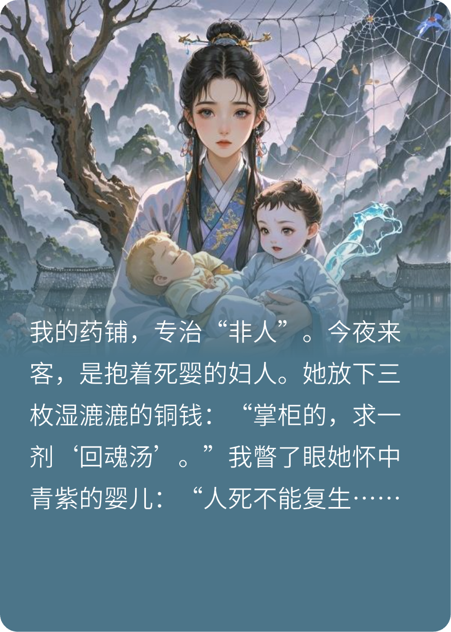 我儿是活人参，夫君是催命符