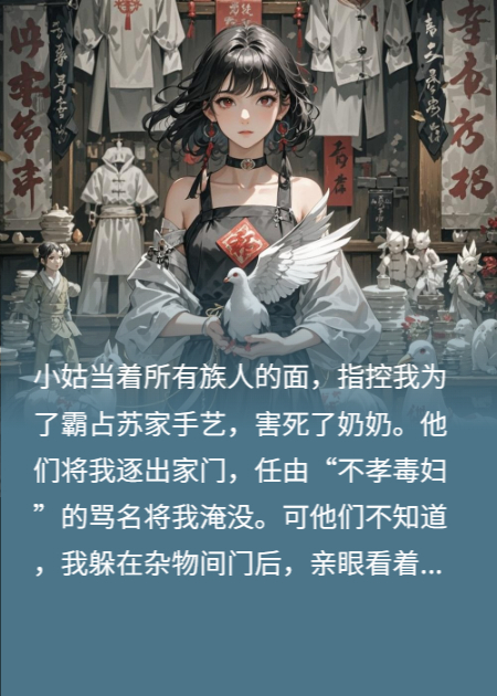 别惹手艺人！我用一根蚕丝线，让你们全家身败名裂