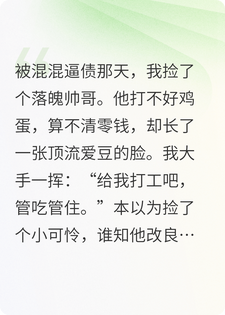 捡个霸总卖烤冷面