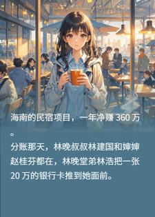 360万分红只给20万？我平静收下：好！