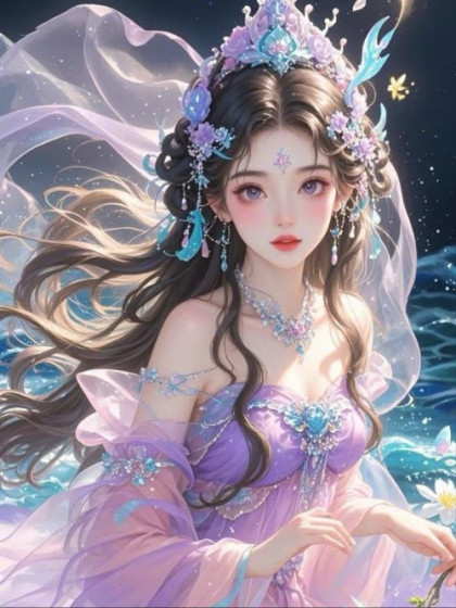 凤尾琴音灭，燃尽眉间雪