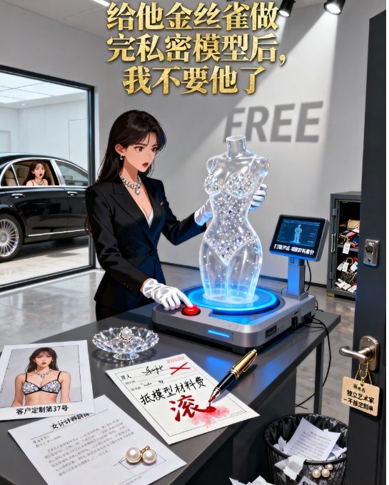 给他金丝雀做完私密模型后，我不要他了