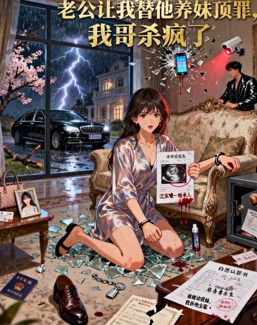 老公让我替他养妹顶罪，我哥杀疯了