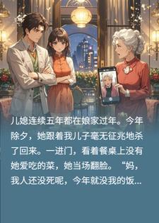 除夕夜摊牌，这婆婆我演够了！儿子儿媳却当场破防