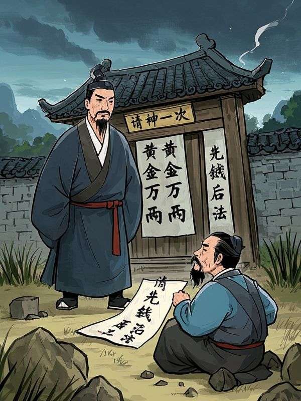 折寿求雨，村民反手递欠条