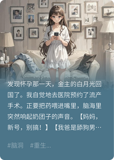 听见腹中儿子心声，我母凭子贵了