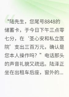 结婚三年，她用我的钱养着白月光