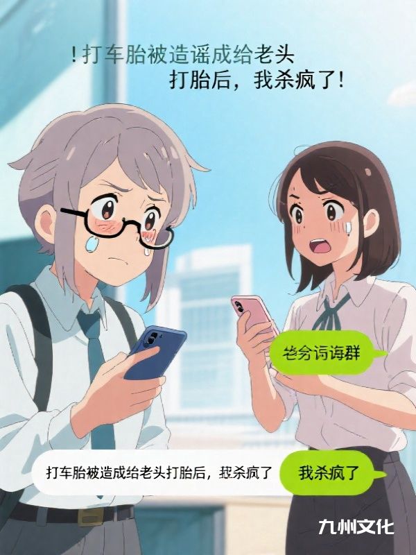 打车胎被造谣成给老头打胎后，我杀疯了