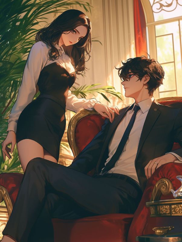 男友的青梅是奖励型人格，看电脑太累请董事长电脑喝果汁