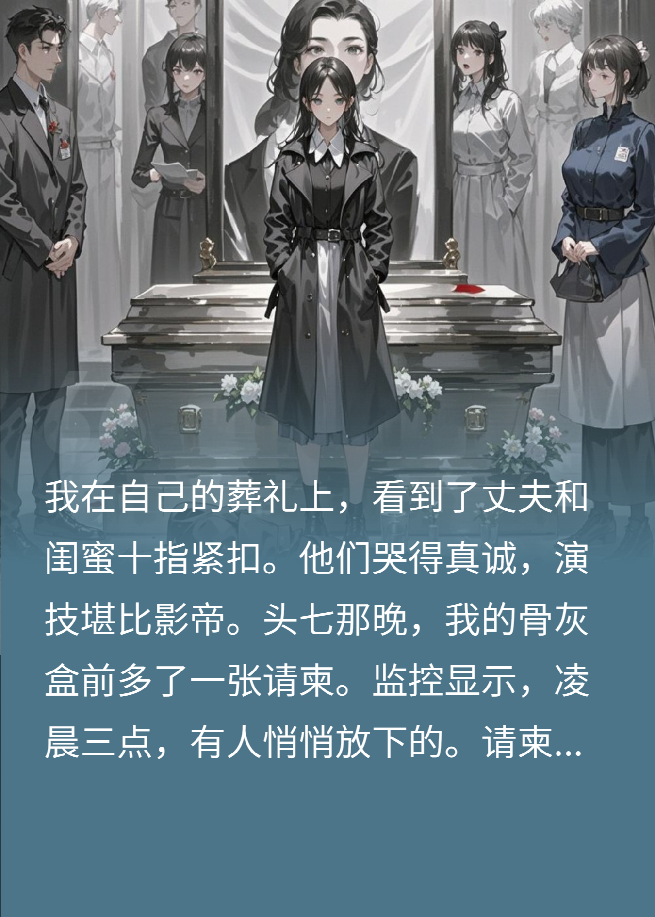 我在自己的葬礼中走出来，想吃绝户的老公当场吓瘫