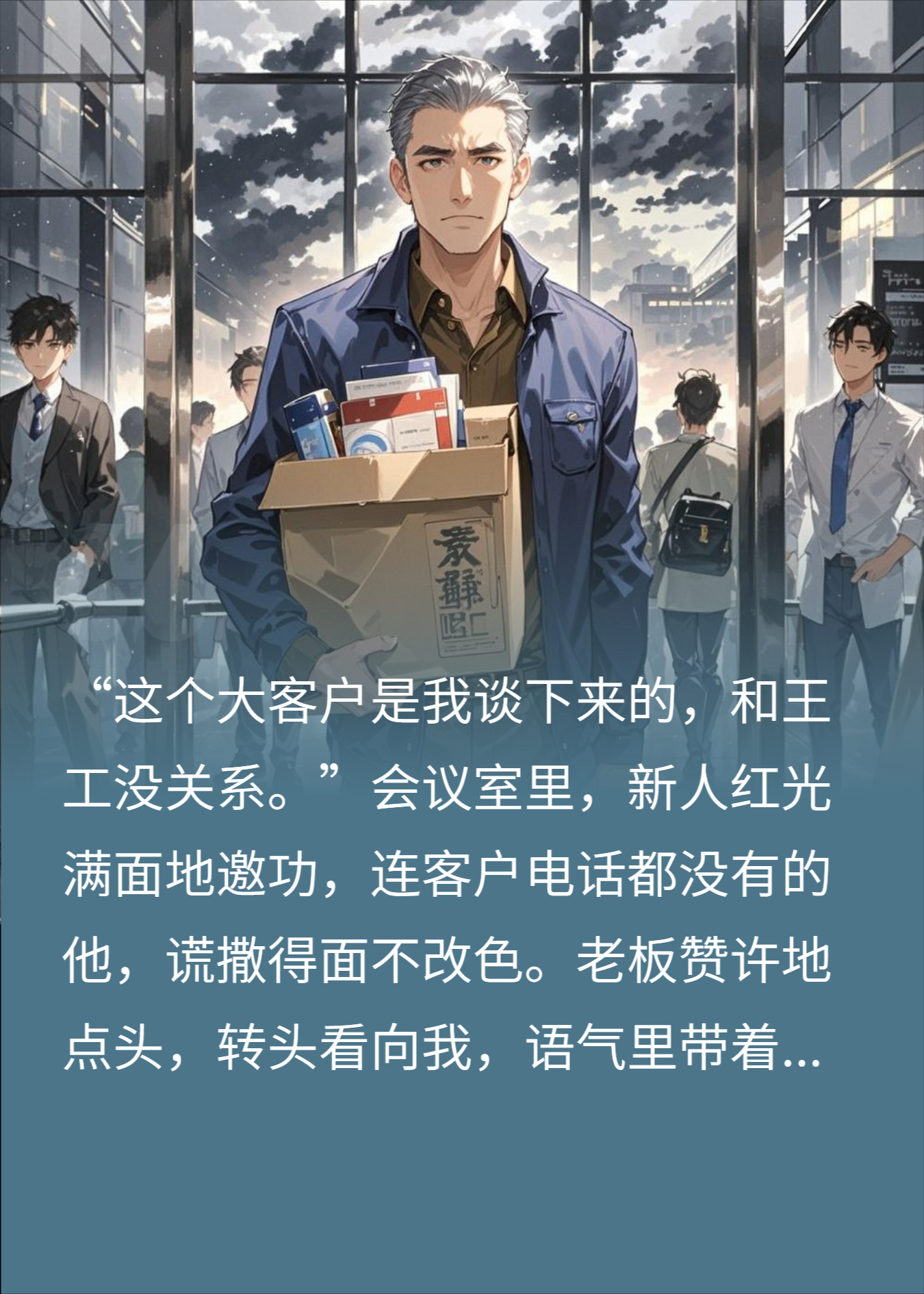 客户号码都没有，你想抢我千万大单